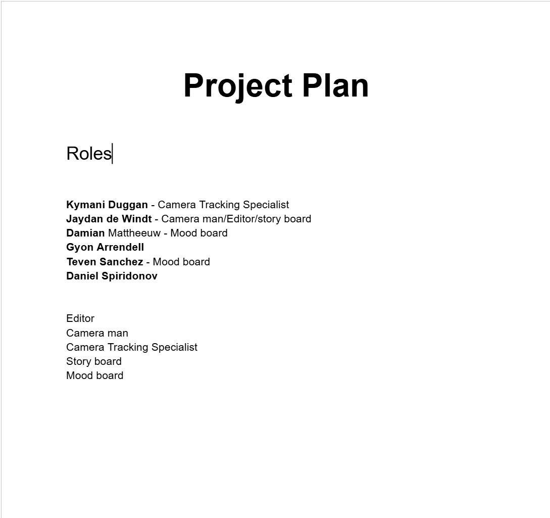 projectplan